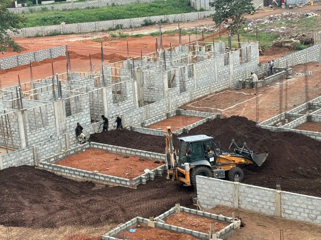 Brainsfield residential estate under construction