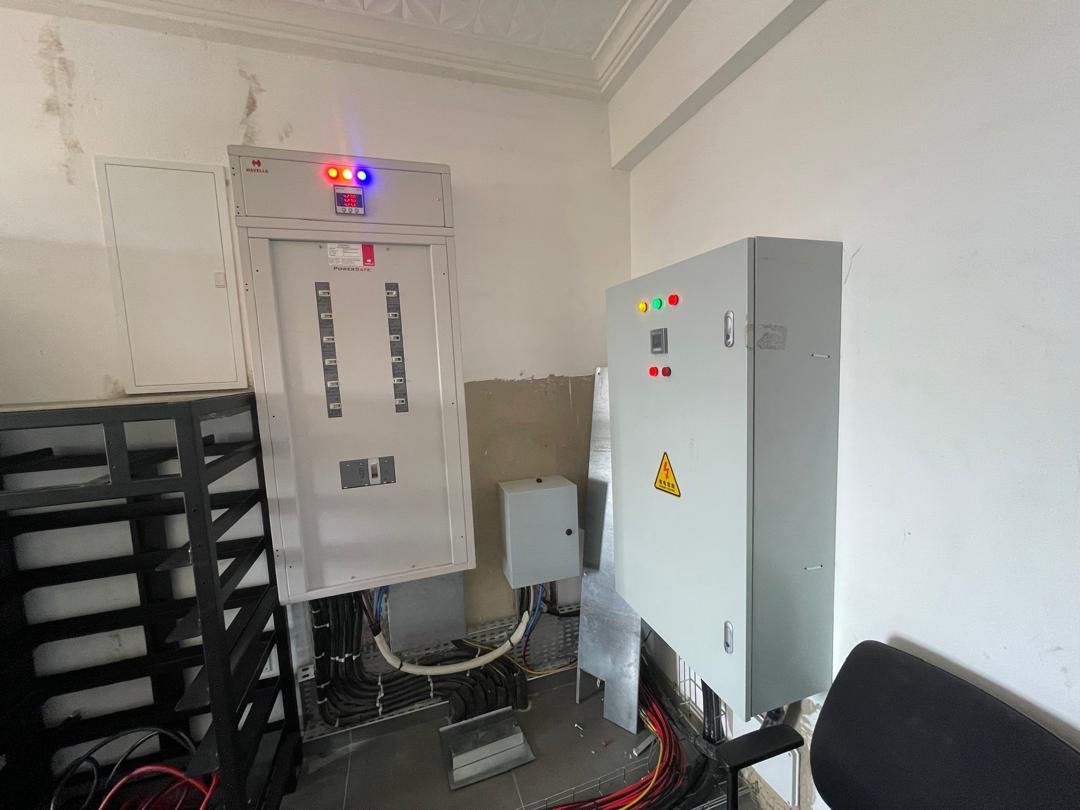 Brainsfield solar inverter and electrical room